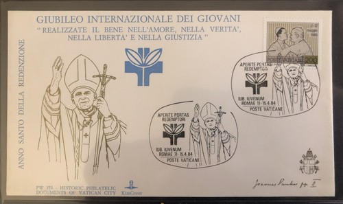 Fdc vatican pope john - fdc,,