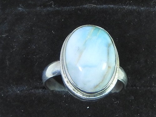 Bague ovale argent massif - argent,