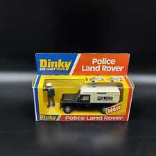 Police Land Rover Set Vehicle Traffic Officer 1979 Dinky Toys 277 MIB Police