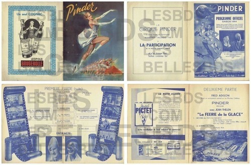 Ancien programme cirque circus - ancien,