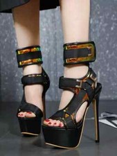 Sandales Stiletto À Talon