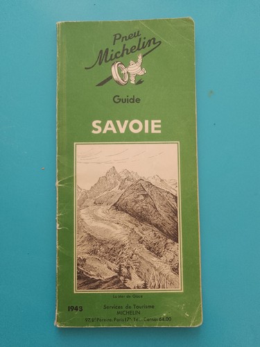 Guide michelin savoie 1948 - guide,