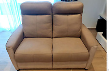 canapé 2 places - tissus/ microfibre-polyuréthane-bois massif