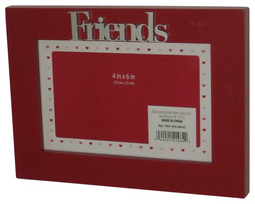 Cadre photo rouge friends - cadre,