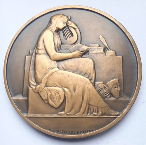 Medaille art deco 1935 - medaille,