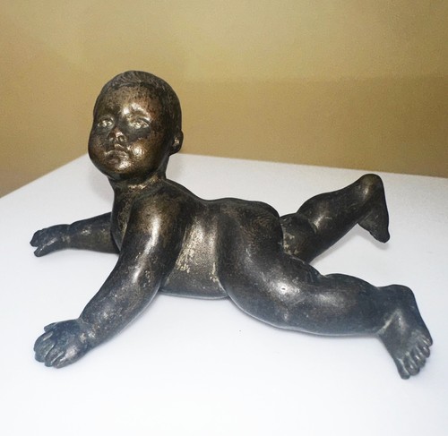 Sujet bronze chérubin - bronze, "