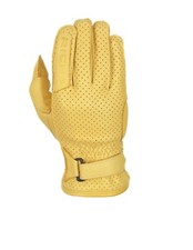 Richa Gants Cuir de Daim Perforé Classic Voiture Ancienne Coureur de Café