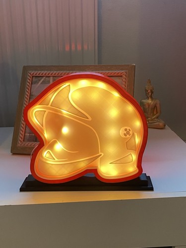 Lampe casque pompier - lampe,