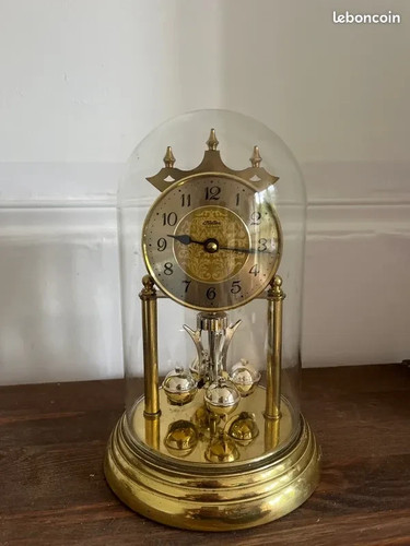 Pendule sous cloche haller - sous,