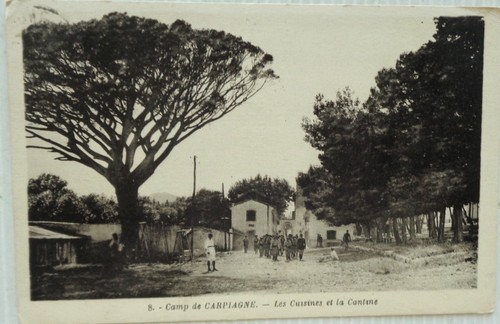 Cpa camp carpiagne les - cpa,
