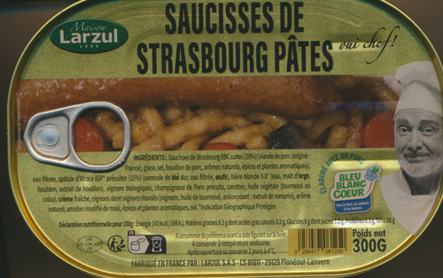 Lot plats de - 6, (300gr)
