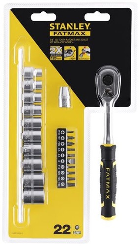 Stanley fatmax cliquet - stanley, 3/8"