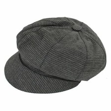 Casquette de pluie gris anthracite aspect tissus