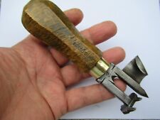 RARE OUTIL BOIS ROUANNE à RAINETTE CONTRIBUTIONS INDIRECTES XIX e ART POPULAIRE