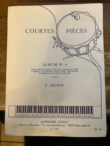 Dupin courtes pièces - f.,