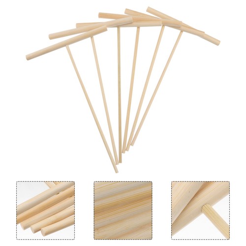 6pcs dorative bamboo rakes - dorative,