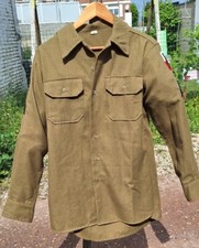 Chemise moutarde  15x31 US ww2