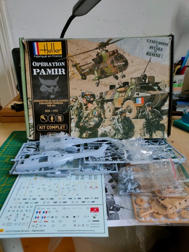 Heller opération pamir - 1/72,