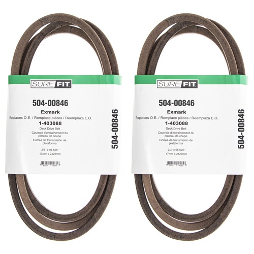 Surefit deck drive belt - surefit, for