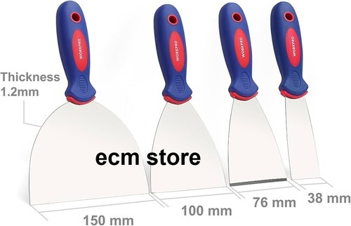Workpro set spatules acier - set,