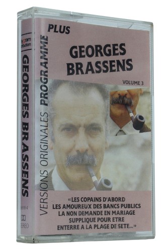 Georges brassens cassette - -,