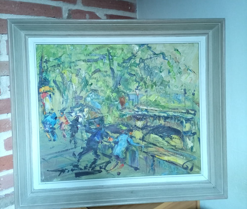 Georges berger huile - georges, toile