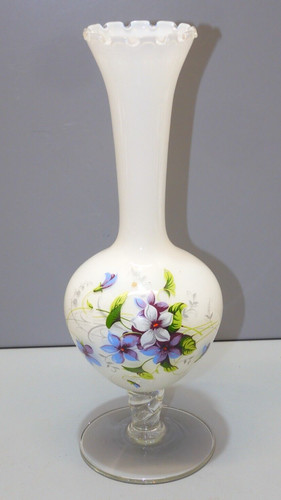 Joli vase verre - vase, doublé