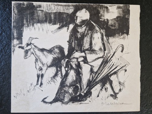 Pierre letellier lithographie - pierre,