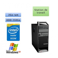 Occasion - Lenovo ThinkStation S20 TW - Windows XP - W3505 2GB 250GB - Ordinateu