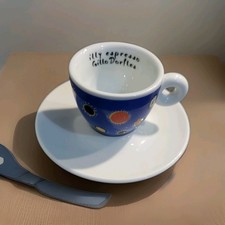 Illy collection  tasse  à Café/espresso  GILLO DORFLES porcelaine Très Bon État 