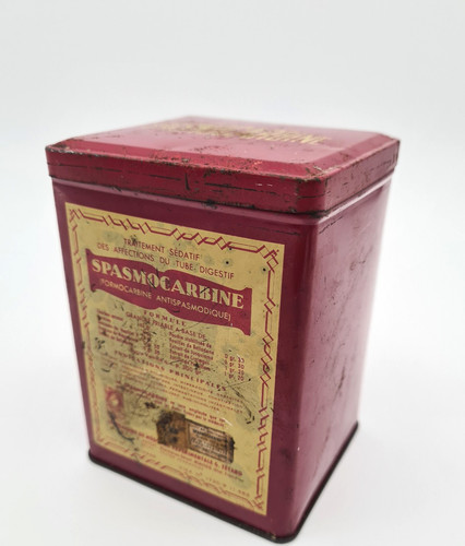 Ancienne boîte métal - boîte,