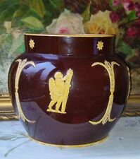 ANCIEN CACHE POT XIXE FAÏENCE