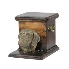 Urne bois pour - bois, teckel