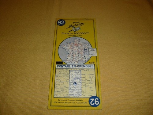 Michelin carte routière - carte, et