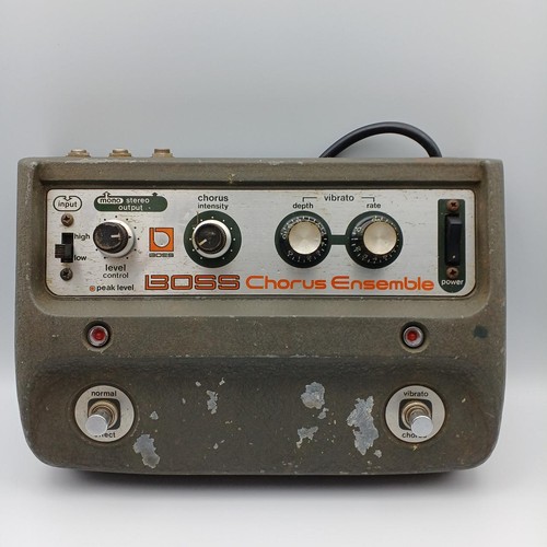 Pédale effets boss chorus - d'effets,