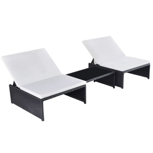 Lot chaises longues avec - lot, 2