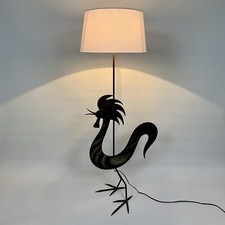 Lampadaire coq fer forgé DLG