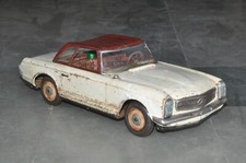 Jouet En Fer Litho De Voiture Masudaya Mercedes Benz 230 SL De 15 Pouces, Japon