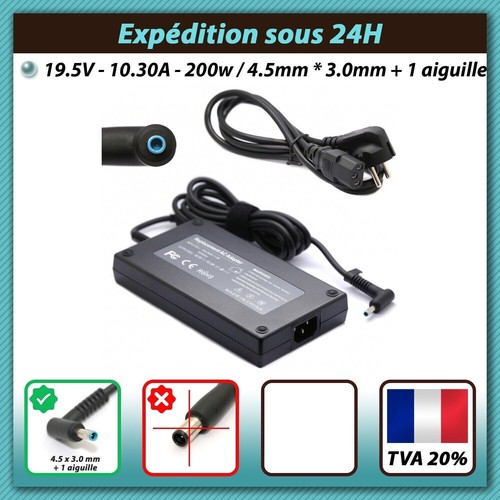 Chargeur 200w 3a pour - 19,5v, 10,3a