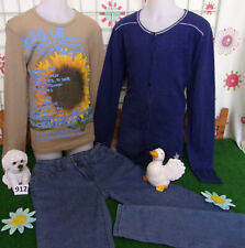 lot 9 vêtements enfant 14 ans fille,jean,sweat,gilet,jegging,chemise,pull ......