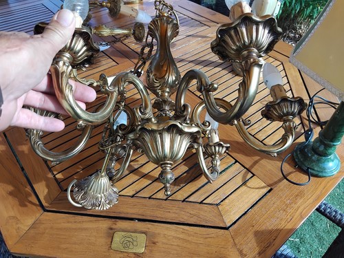 Lustre feux style - lustre, 4