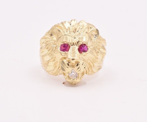 Homme big lion - big, bague
