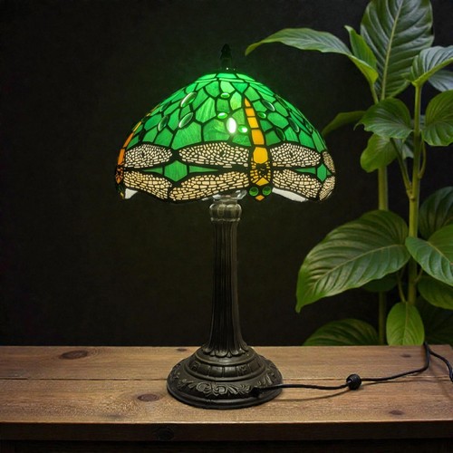 Lampe verte art déco - art, –