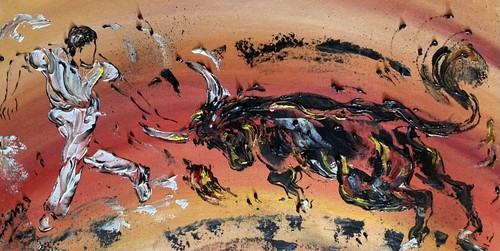 Linard peinture toile - peinture, tableau