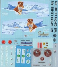 Lot decals camion saurer - 1/43,