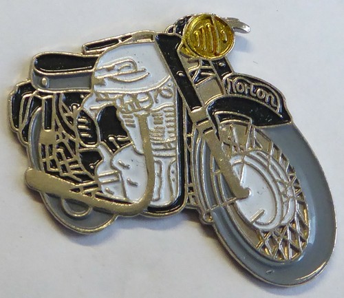 Pin moto ancienne norton - ,,
