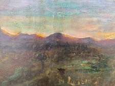 huile sur panneau ancienne
