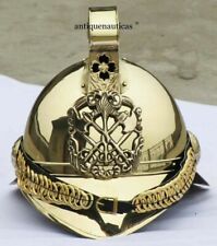 Objets de collection Laiton Doré Finition Vintage Marine Chef Pompier...