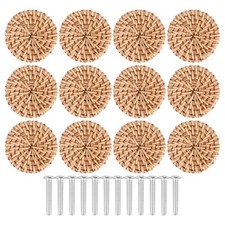 Boutons de Commode en Rotin