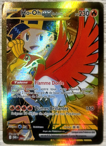 Carte pokémon gold ex - carte,